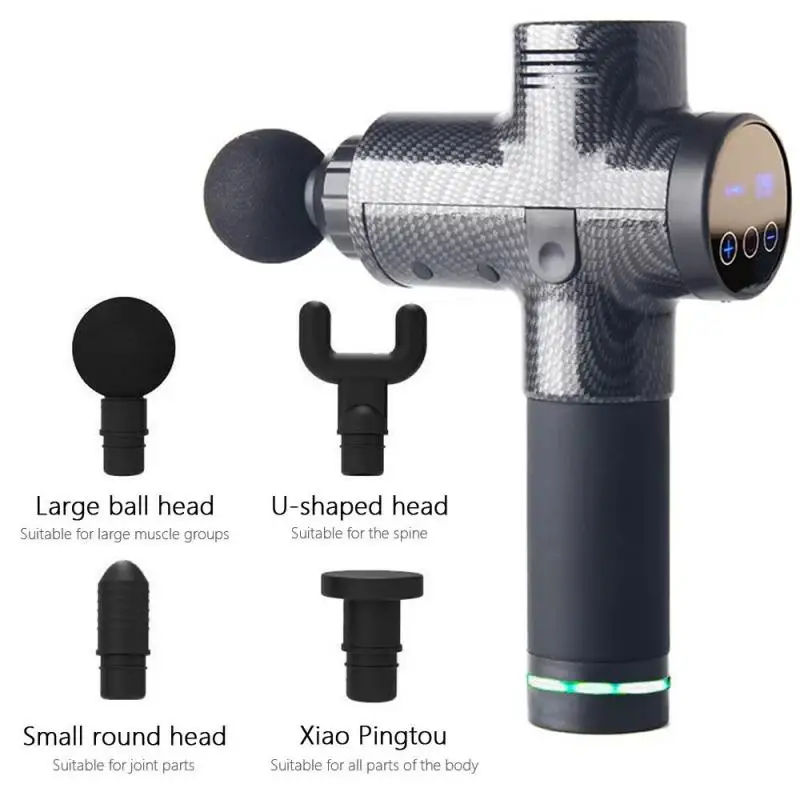 

Fitness Therapy Muscle Massage Gun Sport Recovery Muscle Massager Body Relaxation Vibrador Pain Relief Massager Machine