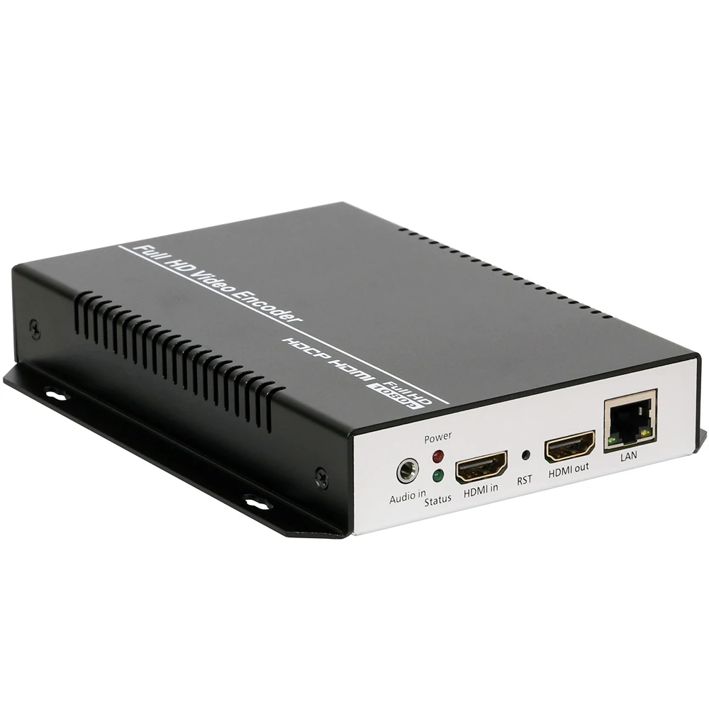  MPEG4 HDMI Video Audio IP Encoder IPTV H.264 RTSP RTMP Live Encoder For IPTV Live Broadcast Wowza T