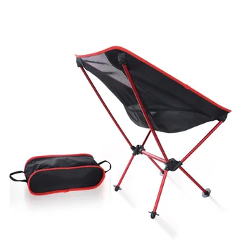 

Portable Ultralight Folding Chair With Storage Bag Aluminum Alloy Oxford Chairs For Outdoor Sport Camping Hiking Fishing