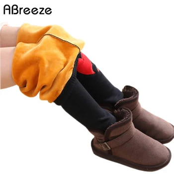 

2020 New winter spring children trousers 1-12 years thicken pants for girls color black gray warm legging kids girls