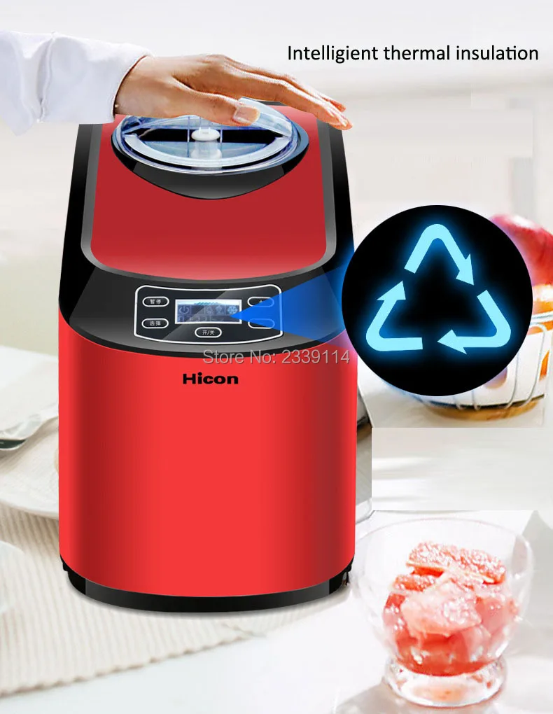 

Home Use Hard / Soft Ice Cream Making Maker Machine Ice cream Blender Machine