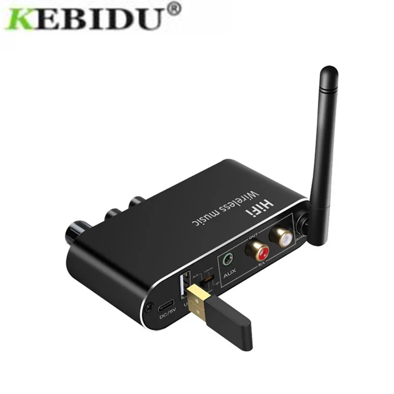 Bluetooth музыкальный адаптер для аудио ТВ Музыка Беспроводная TF карта RCA 5 0 приемник