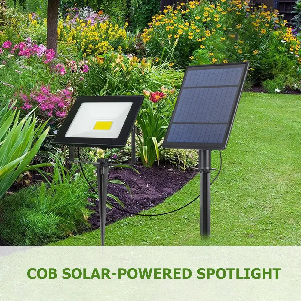 

LED Solar Lawn Lamp COB4W Durable Charging Overload Protection Waterproof Split Street Yard Garden Path Outdoor Decor