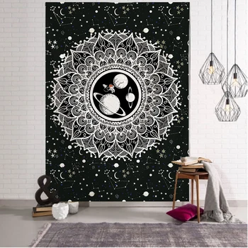 

Tarot card moon star tapestry Indian Mandala HippieTapestry Wall Hanging Bohemian Gypsy Psychedelic Tapiz Witchcraft Tapestry