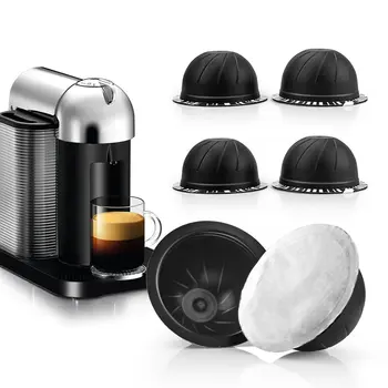 

Disposable Aluminum Foil Cup Film For Nespresso Vertuo Vertuoline GCA1 & Delonghi ENV135 Self Adhesive Capsules Foil Seals