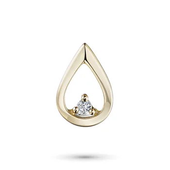 

Pendant made of yellow gold with diamond e0301pd10174700