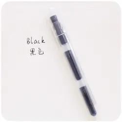 Pilot Petit Transparent Fountain Pen - Candy Color with Medium - Fine Nib and Ink Cartridge - F (Black Ink)