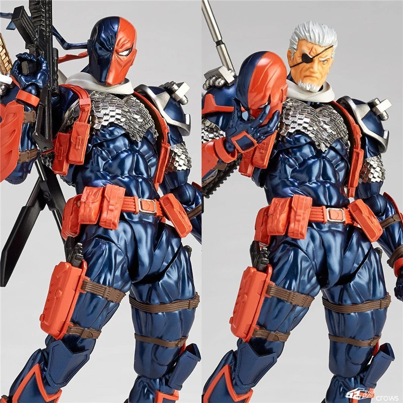 Тинейджеров Revoltech серии № 011 Аниме Бэтмен дезстроук фигурку модель игрушки куклы для подарка