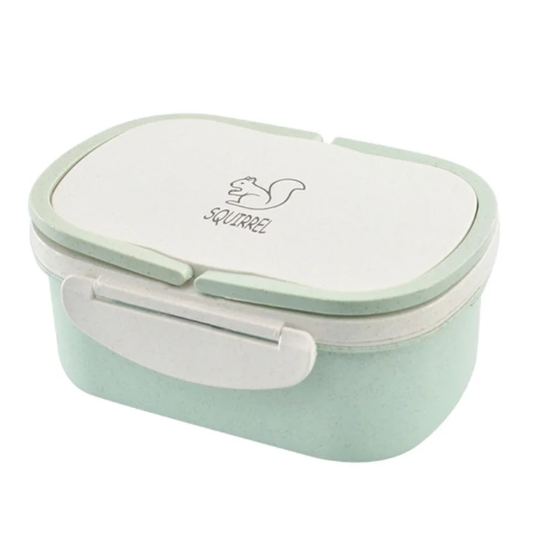 Микроволновая печь Bento Box детский Ланч-бокс герметичный Bento Snack коробка для хранения фруктов Ланч-бокс для детей школьный контейнер для еды офисный работник