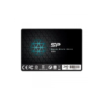 

Silicon Power S55 SP240GBSS3S55S25TR SSD, 2.5", 240GB, SATA-III, read: 560 MB/s, write: 530 MB/s