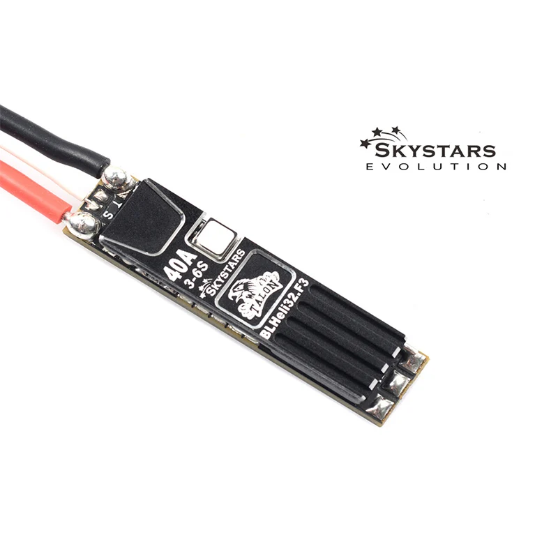 Skystars Slim40A 40A ESC Blheli_32 F3 MCU 3-6S бесщеточный ESC для QAV 170-330 RC FPV гоночный Дрон модель Запчасти