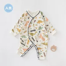Pelele de mariposa para bebé, pijamas de algodón para primavera y otoño, ropa de monje de verano, novedad de 2021