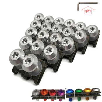 

For Suzuki dl 1000 650 GSR600 GSR750 GSXS750 GSXR600 Motorcycle Fairing Aluminu hexagon socket Screws Clips Body Spring Bolt Kit