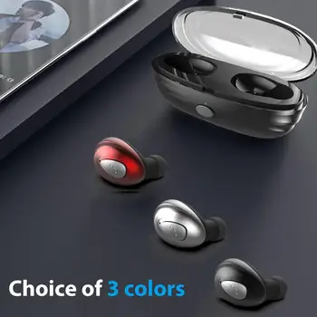 

K3 TWS in-ear Bluetooth V5.0 Sports Headset Wireless Mini Earbud 3D Stereo earpieces HIFI Headset For iOS Android Phones
