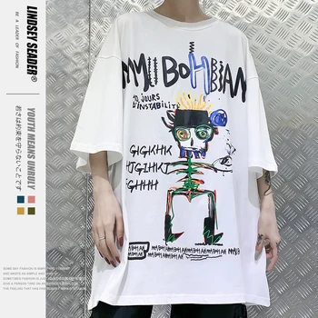 

Women Mens Graffiti Letters Print Tees Shirts Streetwear Hiphop Fashion Harajuku Short Sleeve Top Tshirts Summer Fashion Tee