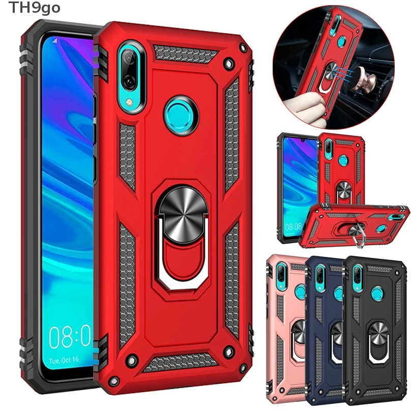 Роскошный чехол для телефона huawei Y5 Y7 Prime 2018 Y6 Y9 2019 ударопрочный армированный с