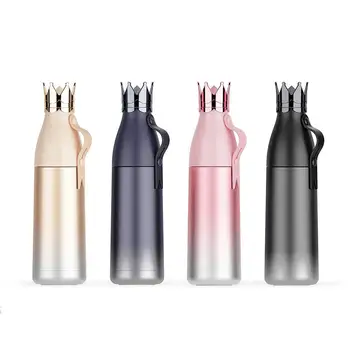 

350ML Gradient Color Thermos Cup Portable Sport Double Wall Thermos 304 Stainless Steel Insulated Water Bottle Vacuum Flask