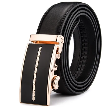 

MYAZHOU High Quality Men's Business Belt,solid Color Plus Long Metal Belts ,fashion Brand Leather Belts Men ,Men's Birthday Gift