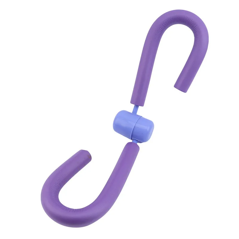 Purple 1 шт., Женский тренажер для похудения на бедрах и жире живота, Семейный фитнес-тренажер, оборудование для тренировки мышц ног - Цвет: Purple