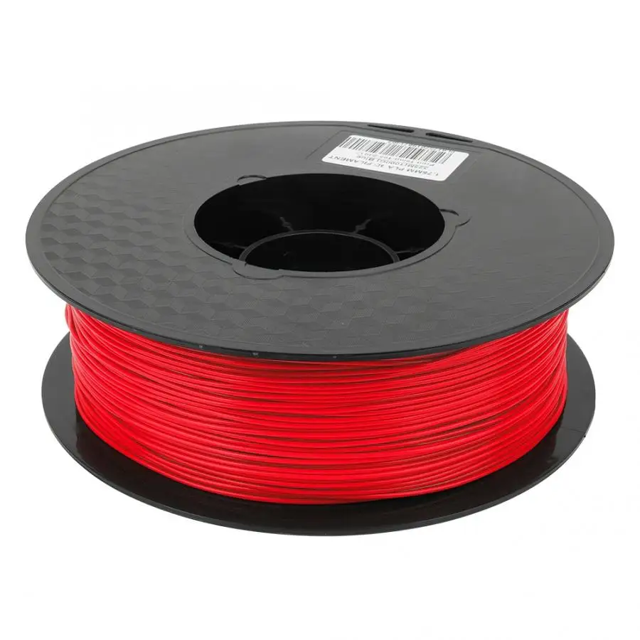 Красный Durable High Flexibility 1.75mm PLA 3D Printer Filament for 3D Printing Pen Printer Supplies White / Blue /Red - Цвет: Красный