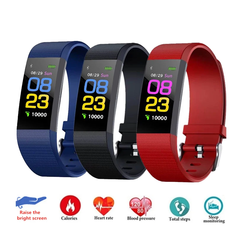 

115 plus Smart Bracelet Watch Fitness Bluetooth Tracker clock kids/Men/Women sport smart Watches Wristband strap for Android