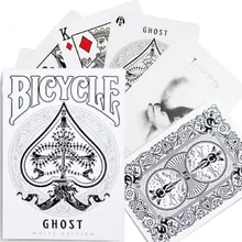 Велосипед Ghost White Legacy Edition Ellusionist игральные карты для покера Размер USPCC limited edition колода волшебные карты трюки Prop