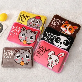

2019 Electric Hand warmers Charging Hot Water Bottle Winter Warm Baby Cute Hand Po Cartoon Hot Water Bag Warmer Termofor hz-372
