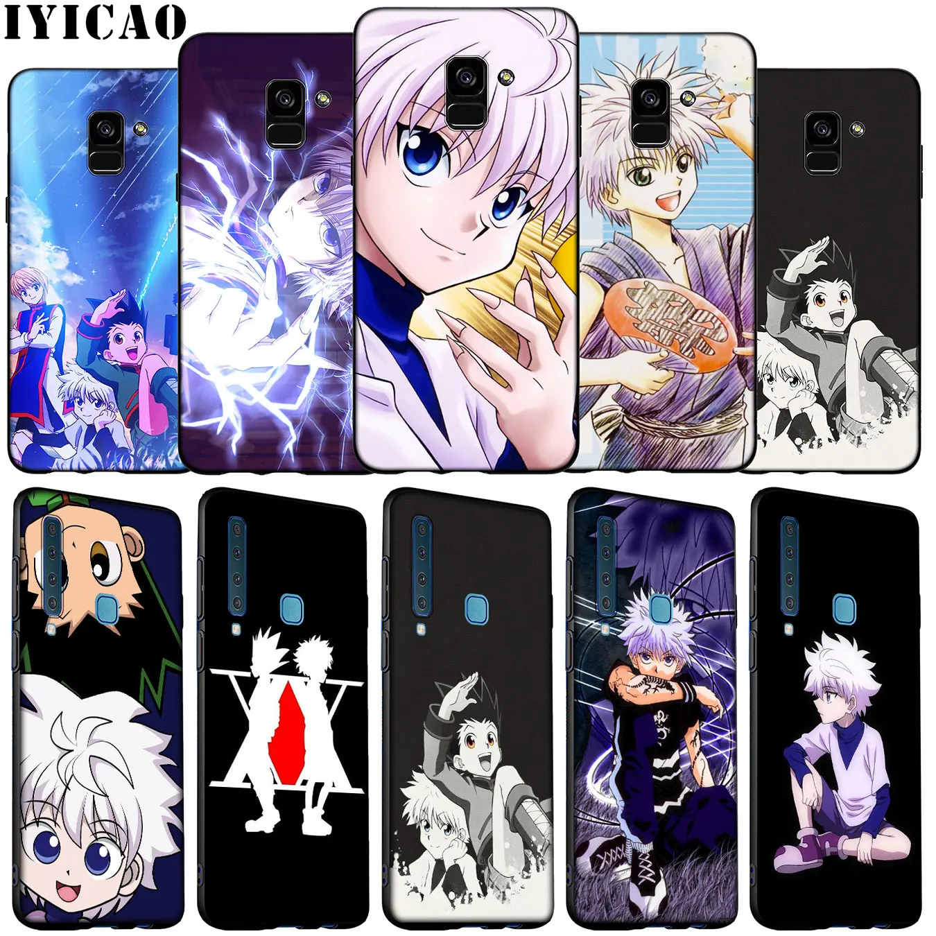 Anime Hunter x Soft Silicone Phone Case for Samsung Galaxy A6 A9 A8 A7 2018 A3 A5 2016 2017 Note 9 8 10 Plus | Мобильные телефоны и