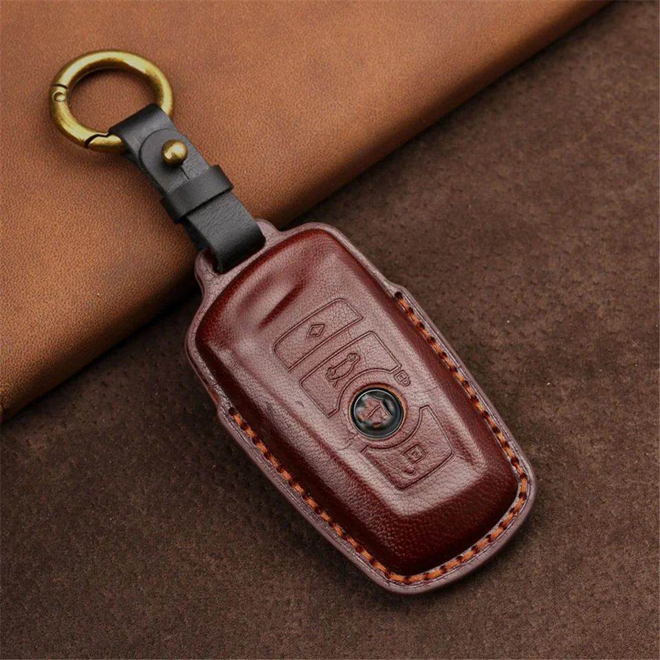 Custodia portachiavi per auto borsa portachiavi per Bmw F20 F30 G20 f31 F34 F10 G30 F11 X3 F25 X4 I3 M3 M4 1 3 5 accessori serie Car-Styling - H83473fa6689e415aa780472c3f02cc98D