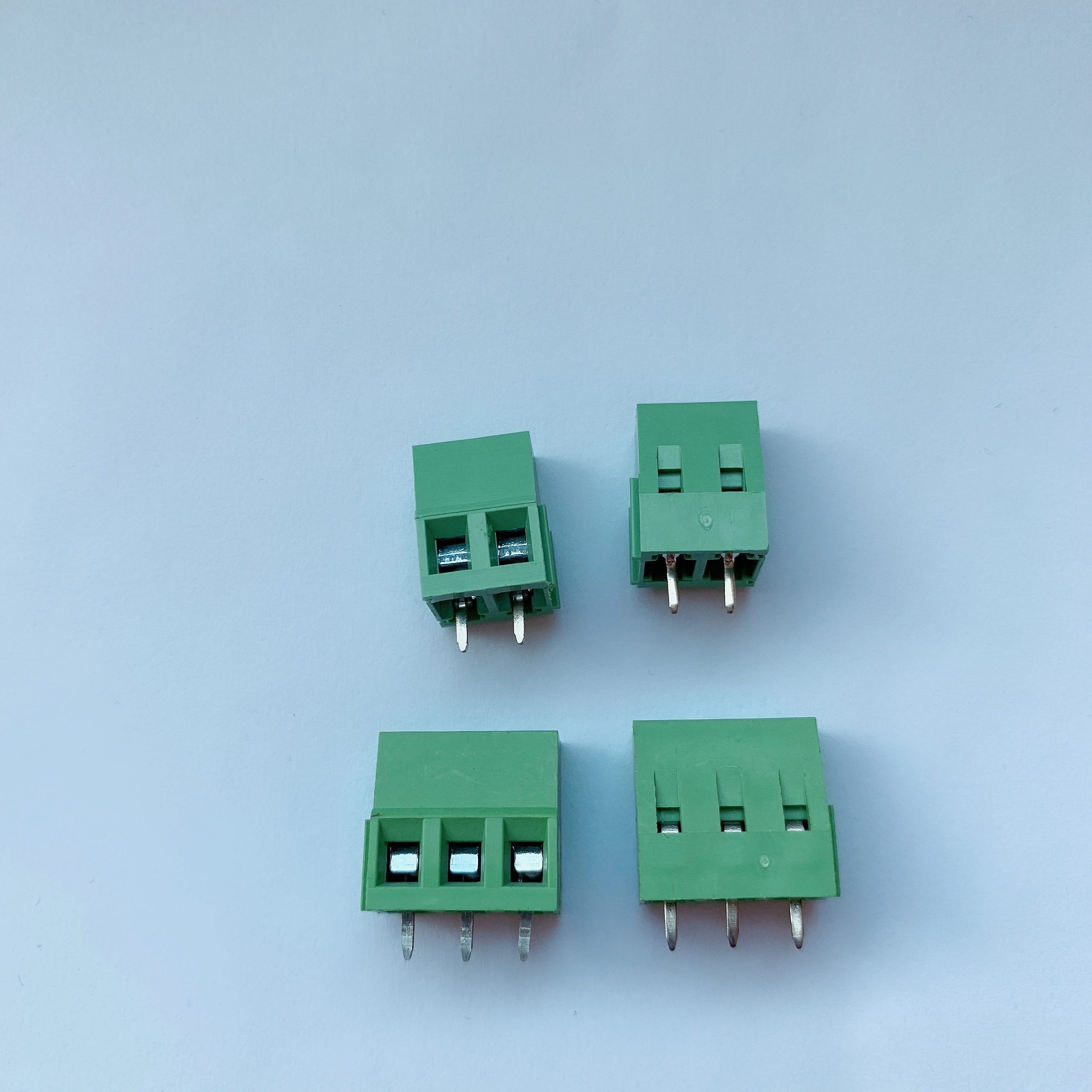 10PCS KF-128 pitch 5.0MM PCB terminal 2P 3P 2 3-position can be stitched Screw Terminal Block Connectors 5mm | Обустройство дома
