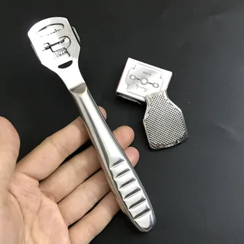 

1Set Hard Dead Skin Shaver Cuticle Cutter Remover Pedicure File Foot Care Callus Tool With Blades