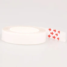 1 см х 3 м выделенный рулон сильная клейкая двухсторонняя лента для наращивания волос высокое качество