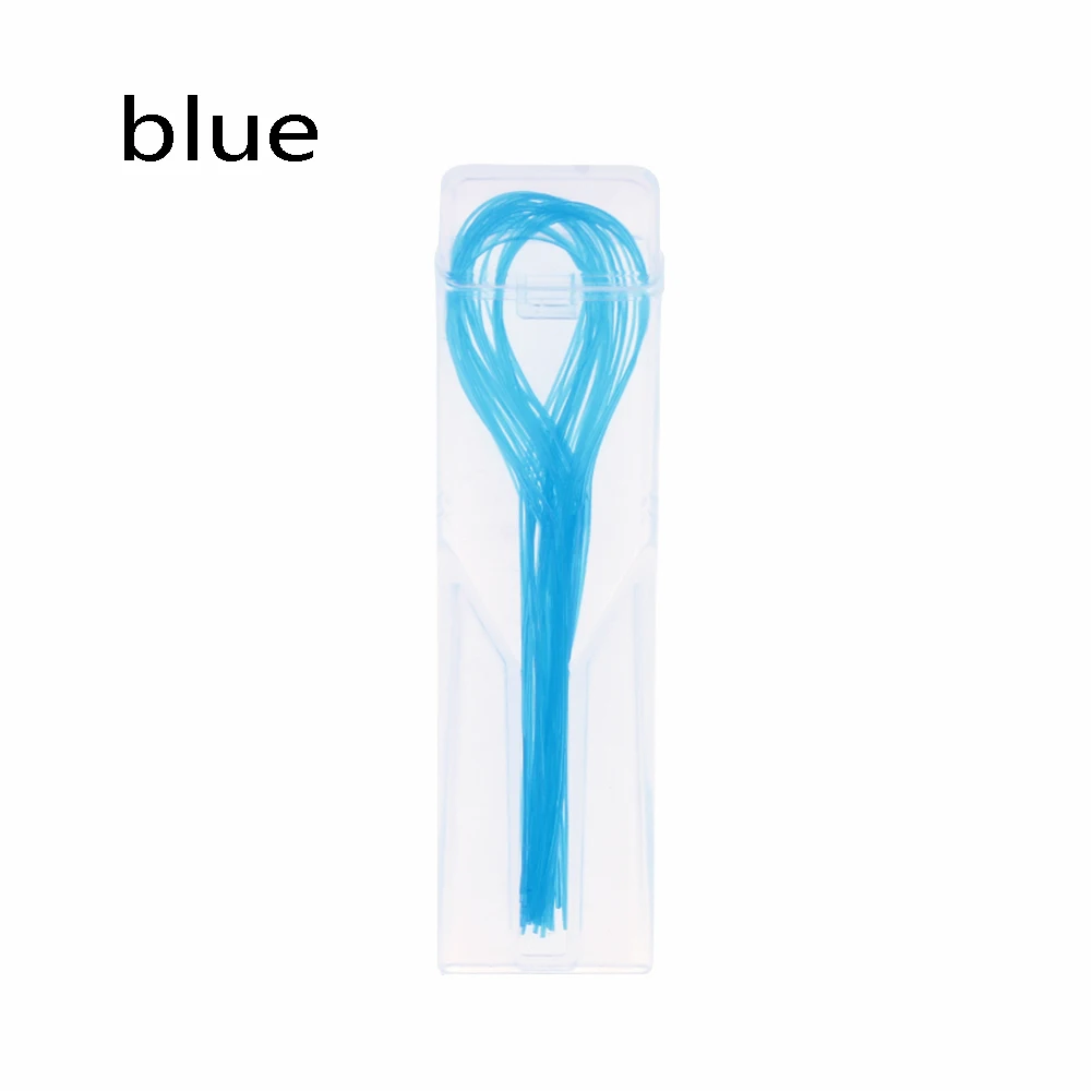 BLUE 35 шт./компл. Лидер продаж высокое качество провод с нейлоновой оплеткой нить шланговые стоматологический тяги Флоссер имплантат подтяжки мост Уход за полостью рта Красота здоровья - Цвет: BLUE