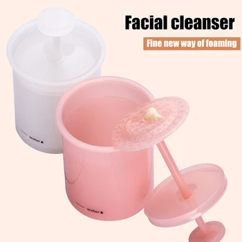 

Wholesale Portable Facial Cleanser Home Daily Wash Bubbler Travel Foamer Fast Foam Makeup Tools Facial Care Tools rj