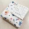 Baby sleeping blanket  2 layers 3D Children's Doudou Quilt Kindergarten Baby Blanket Bedding 3