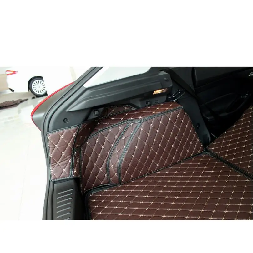 Кожаный коврик для багажника ford focus 3 груза 2011 2012 2013 2014 2016 2017 2018