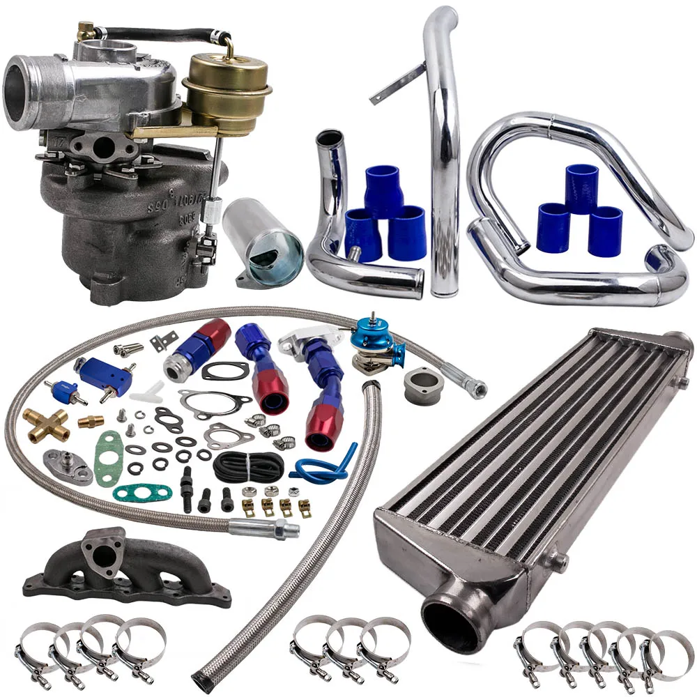 K04 015 турбо комплект включающий интеркулер для Audi A3 1 8 T 53049700015 коллектор VW Passat
