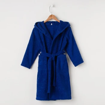 

Bathrobe for children, size 34, blue, 340 g / m2, cotton 100% with AIRO