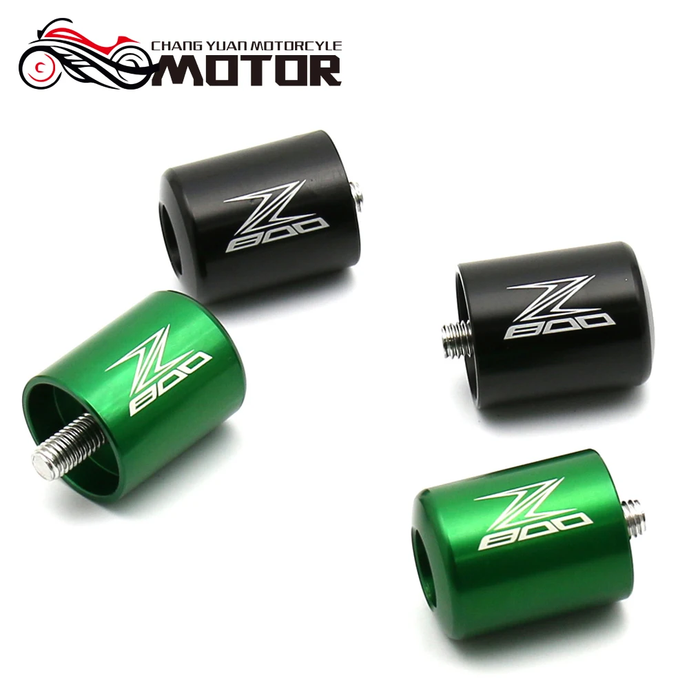 

Para KAWASAKI Z800 Z 800, 2013, 2014, 2015, 2016, 2017, 2018 de la motocicleta CNC apretones de manillar Bar termina tapa desliz