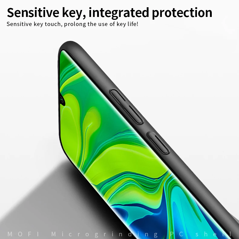 Для Xiaomi Mi Note 10 Pro чехол MOFi твердый роскошный защитный чехол для Xiaomi Mi Note 10 Pro Чехол Для Телефона
