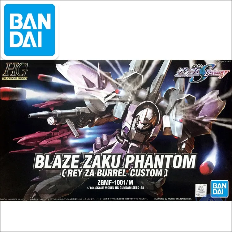 Gundam HG 1/144 модель BLAZE ZAKU PHANTOM WARRIOR мобильный костюм GUNDAM SEED DESTINY детские игрушки
