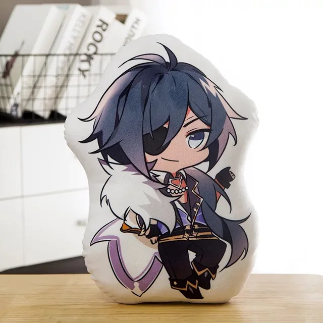 Genshin Impact Zhongli Tartaglia Xiao Venti Diluc Kaeya Paimon Keli Cosplay Anime Plush Toys Kawaii Cartoon Pillow Specification kaeya