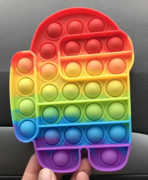 Caliente Push de Fidget Juguetes | Juguetes fidget | Fidget juguetes para adultos de alivio de estrés juguetes antiestrés PopIt blando y estrujable Anti-estrés caja de regalo Poppit fidget Juguetes | Juguetes Fidget | fidget juguetes поп ит