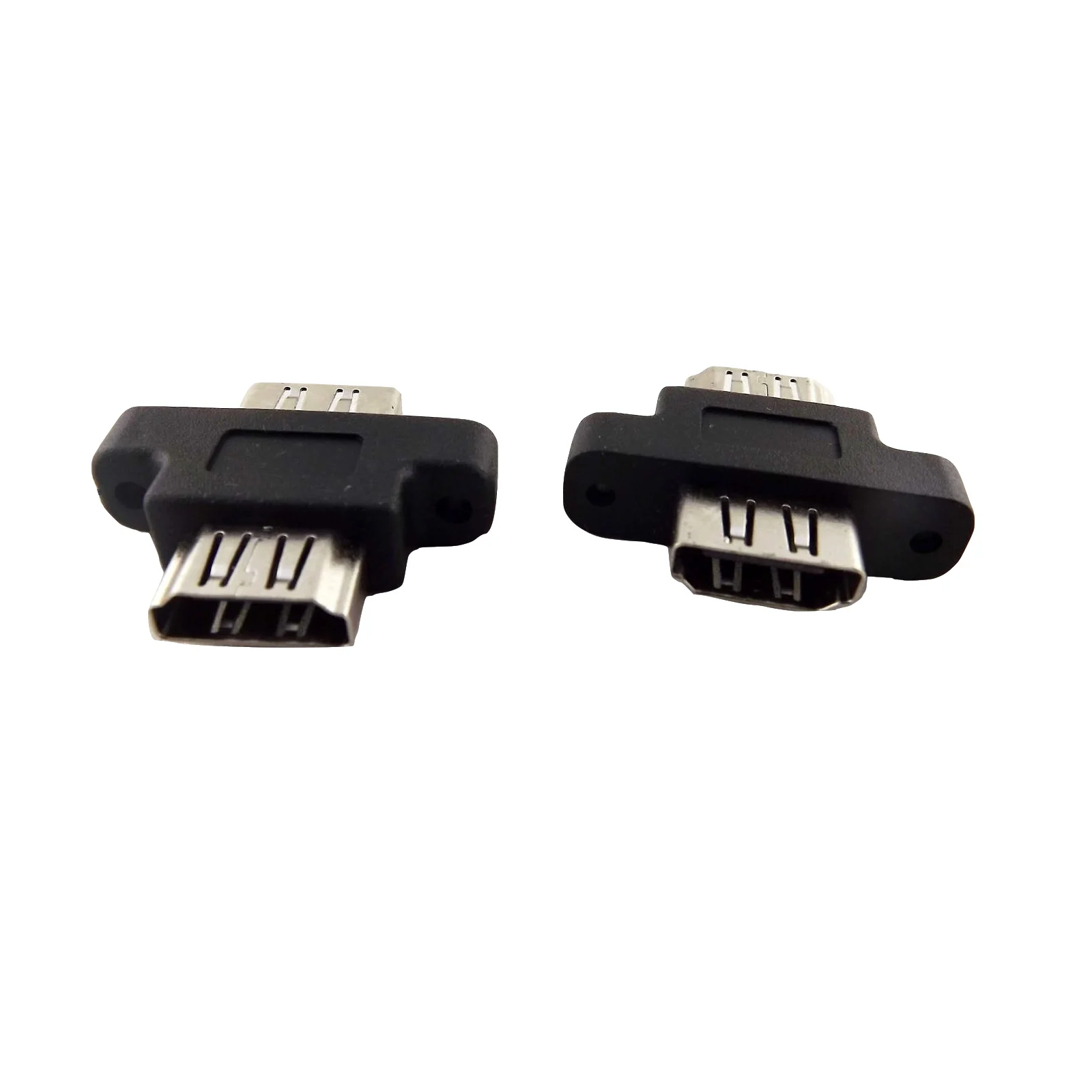 2 шт HDMI Женский к HDMI 1,4 Женский адаптер для монтажа на панель муфта разветвитель, преобразователь для 1080P