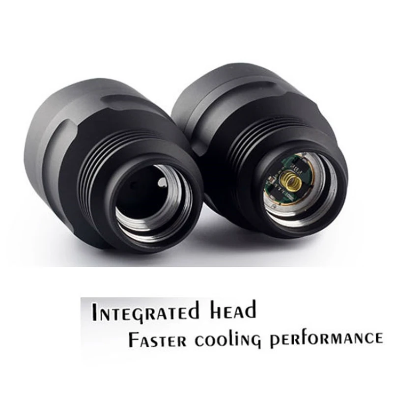 Ceny Konwój C8 AK47 7135*6 8 tryby zintegrowany głowy latarka LED IPX 8 na kemping latarka latarka lampy przenośne wodoodporne lampki