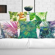 Amazon тропические подушки для растений, чехлы, украшение дома, милый ребенок, бросок, массажер, декоративные винтажные подушки, Декор, подарок