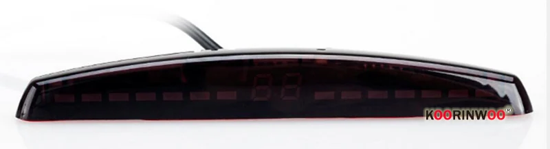 Новое поступление светодиодный дисплей датчик парковки автомобиля разноцветный набор 4 системы датчик s для большинства автомобилей Обратный радар резервный парктроник датчик s