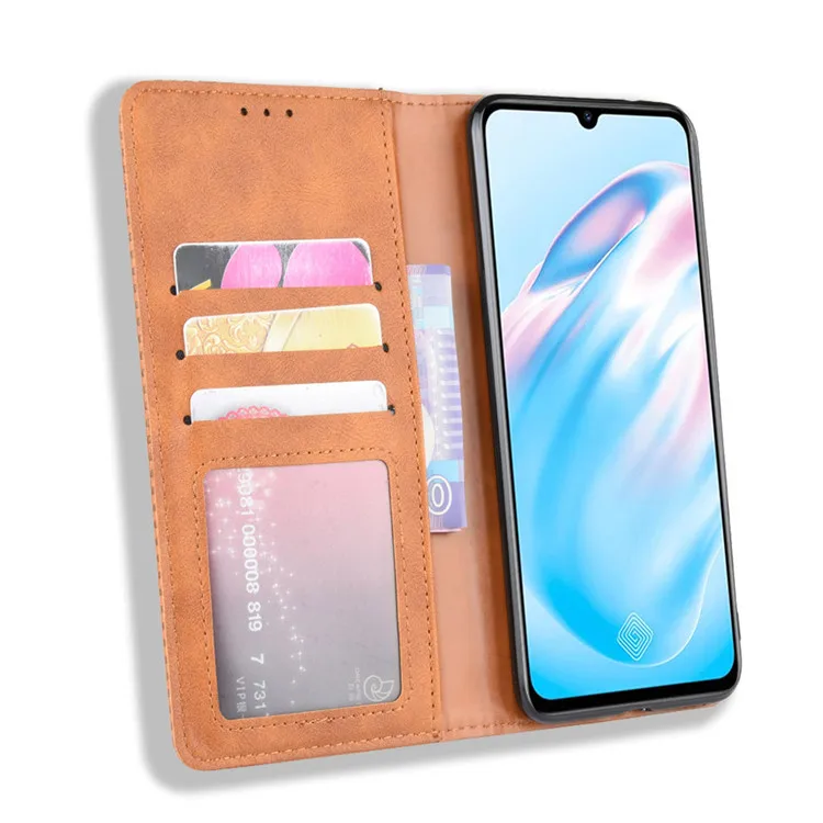 ДЛЯ vivo V17 ЧЕХОЛ ДЛЯ vivo V17 чехол 6,38 дюймов Премиум кожаный бумажник кожаный флип чехол для vivo V17 V 17 чехол