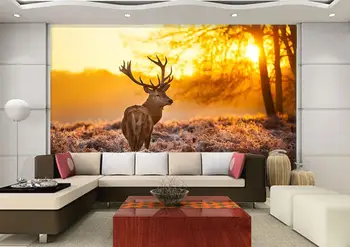 

[Self-Adhesive] 3D Deer 809 Wall Paper mural Wall Print Decal Wall Murals