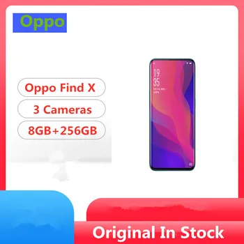 

In Stock Oppo Find X 4G LTE Sim Free Phone Snapdragon 845 Android 8.1 6.42" IPS 2340X1080 8GB RAM 256GB ROM 25.0MP Face ID